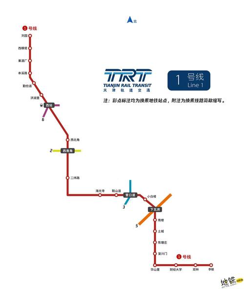 天津地铁1号线_天津地铁1号线线路图