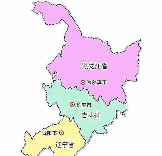 东三省地图_中国东三省地图